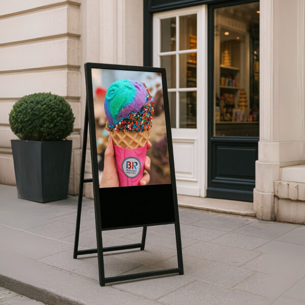 Portable Electronic Advertising Signage Display