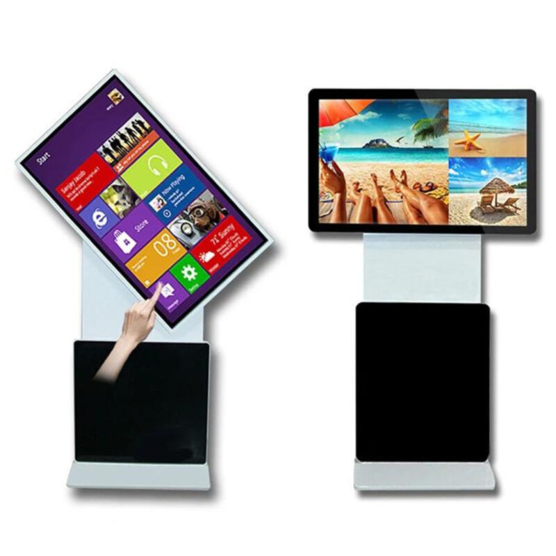 Vertical Rotary Digital Touchscreen Advertising Signage - Image 2