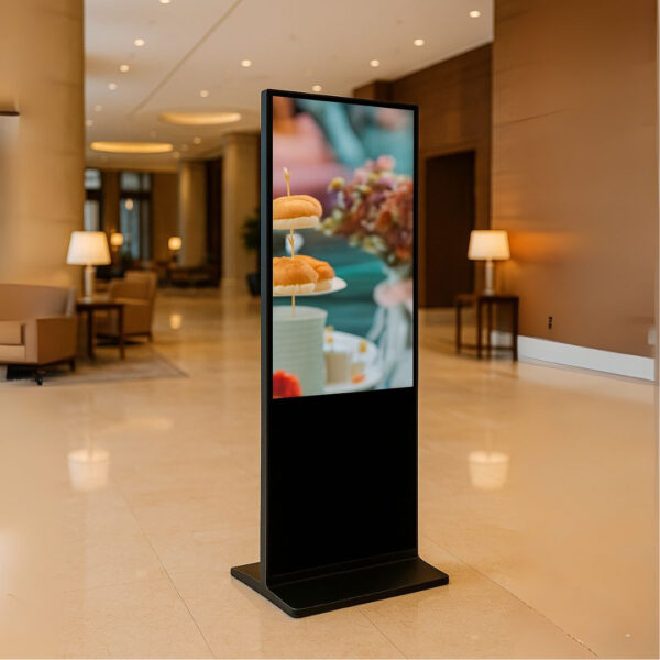 Vertical Interactive Touchscreen Advertising Display